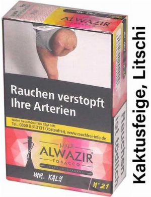 Alwazir Mr. Kaly No.21 Shisha Tabak 50g