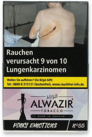 Alwazir Shisha Tabak Pink Emotions No. 55 20g