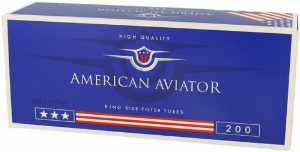 American Aviator Zigarettenhülsen King Size 200 Stück