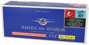 American Aviator Zigarettenhülsen XL Filter 200 Stück