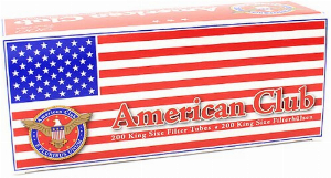 American Club 200 Stück King Size Filterhülsen