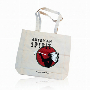 American Spirit Baumwolltasche Beige 