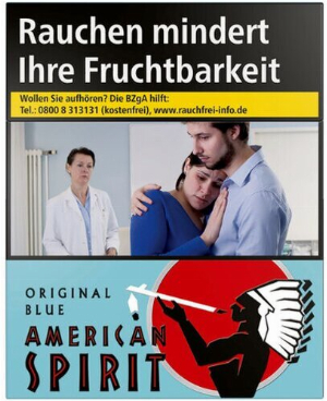 American Spirit Blau 20er