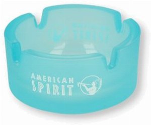 American Spirit Glas Aschenbecher