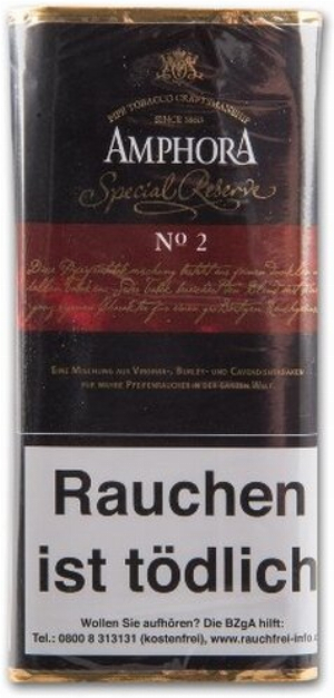 Amphora Pfeifentabak mit Aroma Special Reserve No.2 50g Päckchen