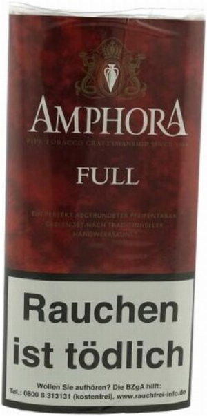 Amphora Rot Pfeifentabak Full Aroma 50g Päckchen