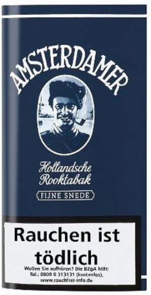 Amsterdamer Pfeifentabak Fijne Snede Hollandsche Rooktabak 40g Päckchen