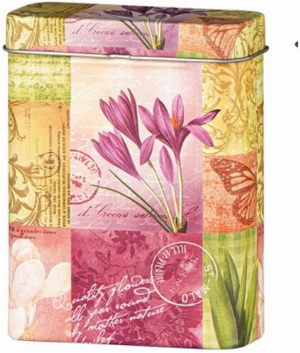 Angelo Blumen Metall Zigarettenbox Krokusse