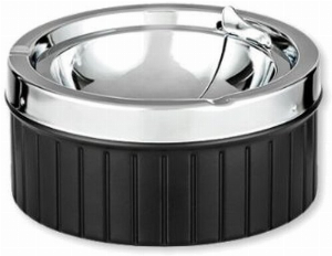 Angelo Kippaschenbecher Metall Schwarz