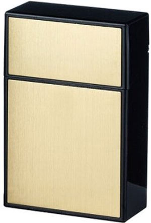 Angelo Push Box Metall Plate Gold