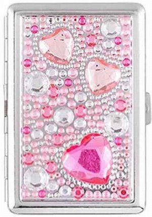 Angelo Zigaretten Etui Herz 100er Rosa