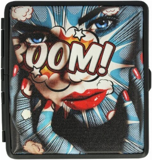 Angelo Zigaretten Etui Lederimitat Tatoo Girl Nr. 1