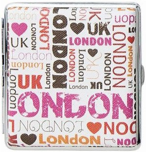Angelo Zigaretten Etui Städte London 20er
