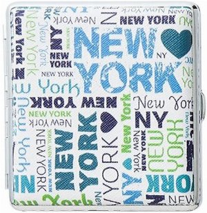 Angelo Zigaretten Etui Städte New York 20er
