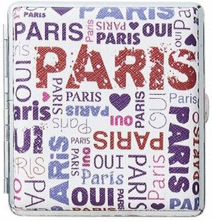 Angelo Zigaretten Etui Städte Paris 20er