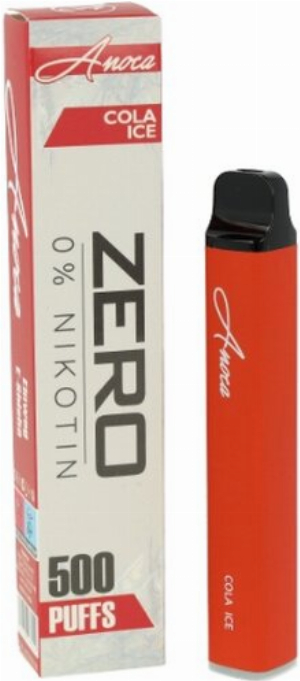 Anoca 500 Einweg E-Shisha Cola Ice Zero ohne Nikotin