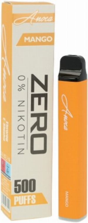 Anoca 500 Einweg E-Shisha Mango Zero ohne Nikotin