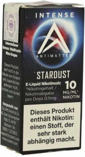 Antimatter Intense Nikotinsalzliquid Stardust 10ml 10mg
