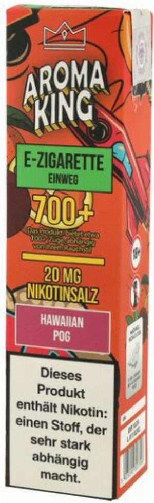 Aroma King Einweg E-Zigarette Hawaiian Pog 20mg
