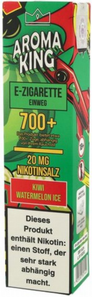 Aroma King Einweg E-Zigarette Kiwi Watermelon Ice 20mg