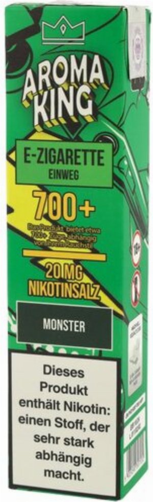 Aroma King Einweg E-Zigarette Monster 20mg