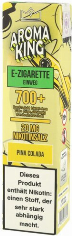 Aroma King Einweg E-Zigarette Pina Colada 20mg