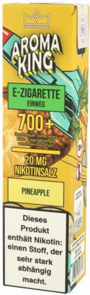 Aroma King Einweg E-Zigarette Pineapple 20mg