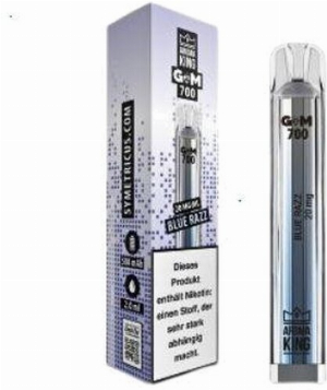 Aroma King Gem 700 Blue Razz Einweg E-Zigarette 20mg
