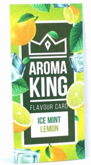Aroma King Ice Mint Lemon Flavour Card