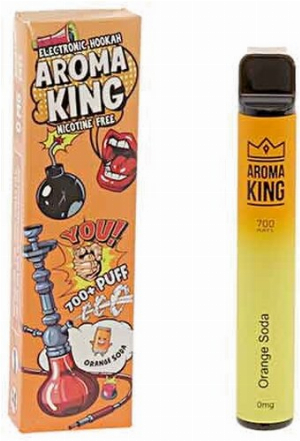 Aroma King Orange Soda Einweg e-Shisha ohne Nikotin ca. 700 Züge