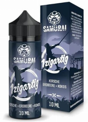 Aroma Samurai 1zigartig 10ml (Kirsche-Erdbeere-Kokos)