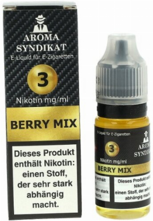AROMA  SYNDIKAT Berry Mix Liquid 10 ml 3mg