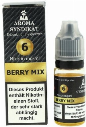 AROMA SYNDIKAT Berry Mix Liquid 10 ml 6mg
