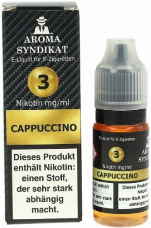 AROMA SYNDIKAT Cappuccino Liquid 10 ml 3mg