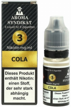 AROMA SYNDIKAT Cola Liquid 10 ml 3mg