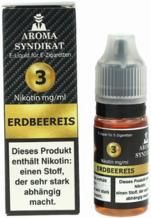 AROMA SYNDIKAT Erdbeereis Liquid 10 ml 3mg