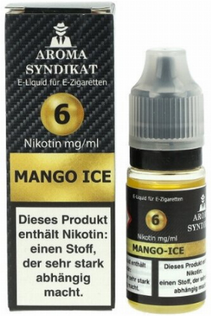 AROMA SYNDIKAT Mango Ice Liquid 10 ml 6mg