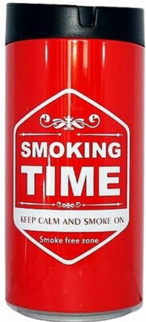 Aschenbecher fürs Auto Keep Calm Rot