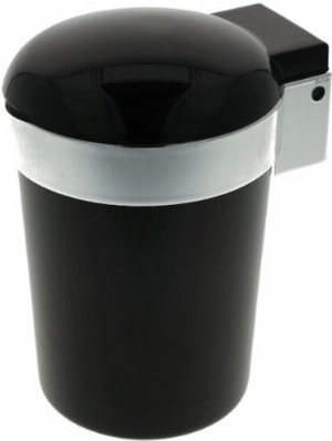 Aschenbecher fürs Auto Schwarz mit LED Licht