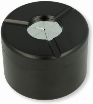 Ascher Aluminium mit Drehverschluss Schwarz