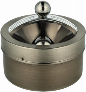 Ascher Metall Kugeloberteil Edelstahl gebürstet