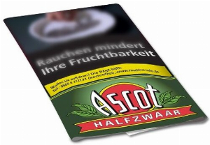 Ascot Tabak Halfzware grün 30g Päckchen Feinschnitt