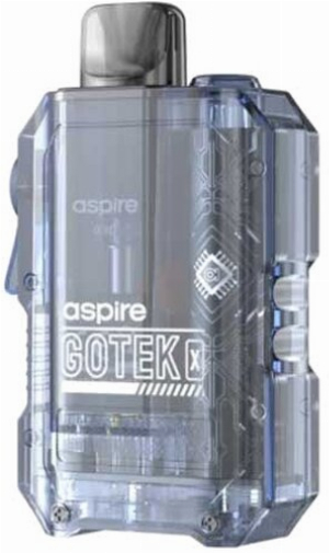aspire GOTEK x E-Zigaretten Kit Transparent-Blau