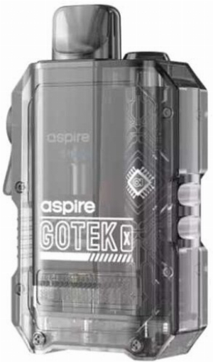 aspire GOTEK x E-Zigaretten Kit Transparent-Schwarz
