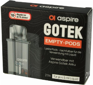 aspire GOTEK x Pod 0,8 Ohm 2stk.