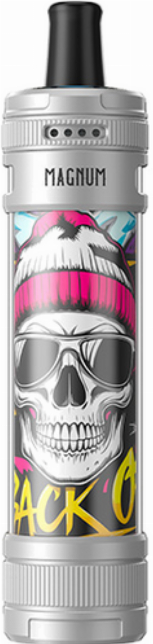 Aspire Magnum Pod Kit Silver Funky Skull