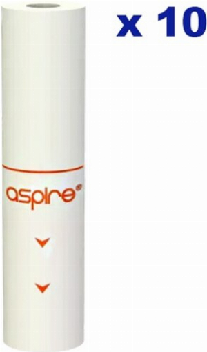 Aspire Vilter Ersatzfilter weiß 10 Stück pro Packung