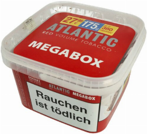 Atlantic Stopftabak Red 150g Eimer Volumentabak