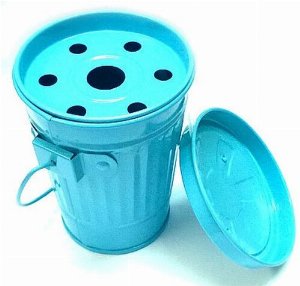 Atomic Aschenbecher Trash Can Türkis