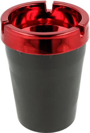 Atomic Auto-Aschenbecher Shiny Rot
